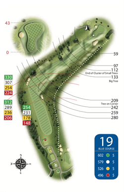 Blue Course - Hole 19