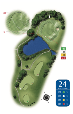 Blue Course - Hole 24