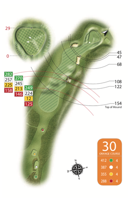 Orange Course - 30th Hole