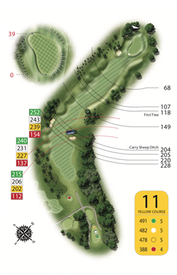 Yellow Course - Hole 11