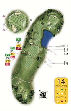 Yellow Course - Hole 14