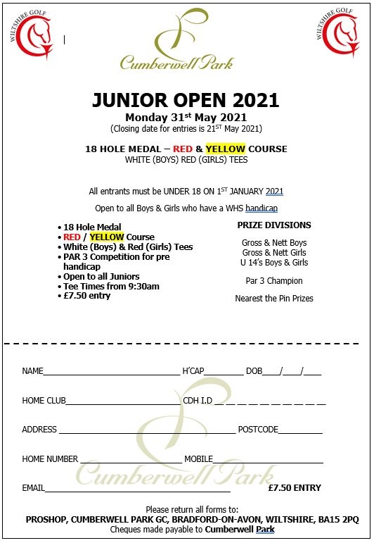 <!-- en-GB-->Junior Open<!-- en-GB-->