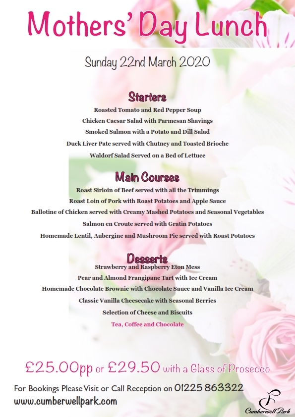<!-- en-GB-->Mother's Day Lunch<!-- en-GB-->